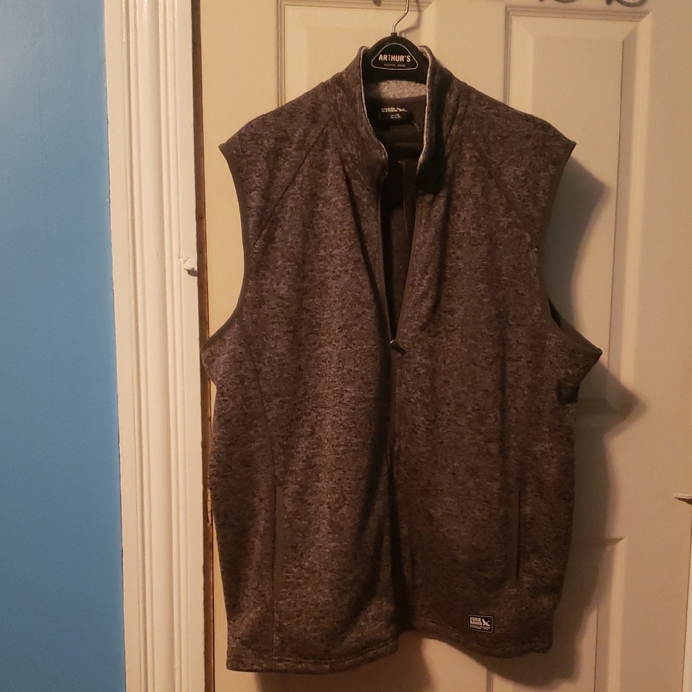 Eddie Bauer Men's Dark Gray Vest XXL NWT